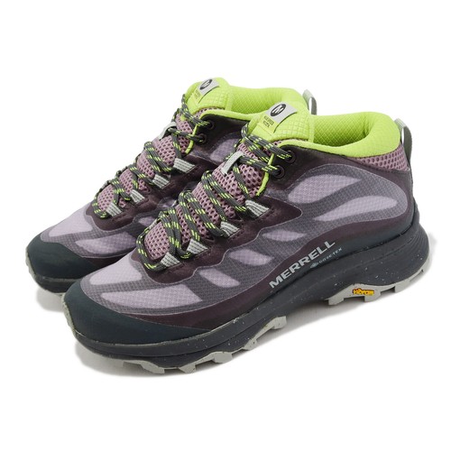 

Merrell Moab Speed Mid GTX Gore-Tex Iris Purple Женщины на открытом воздухе для пешего туризма J067516, Фиолетовый, Moab Speed Mid Gtx