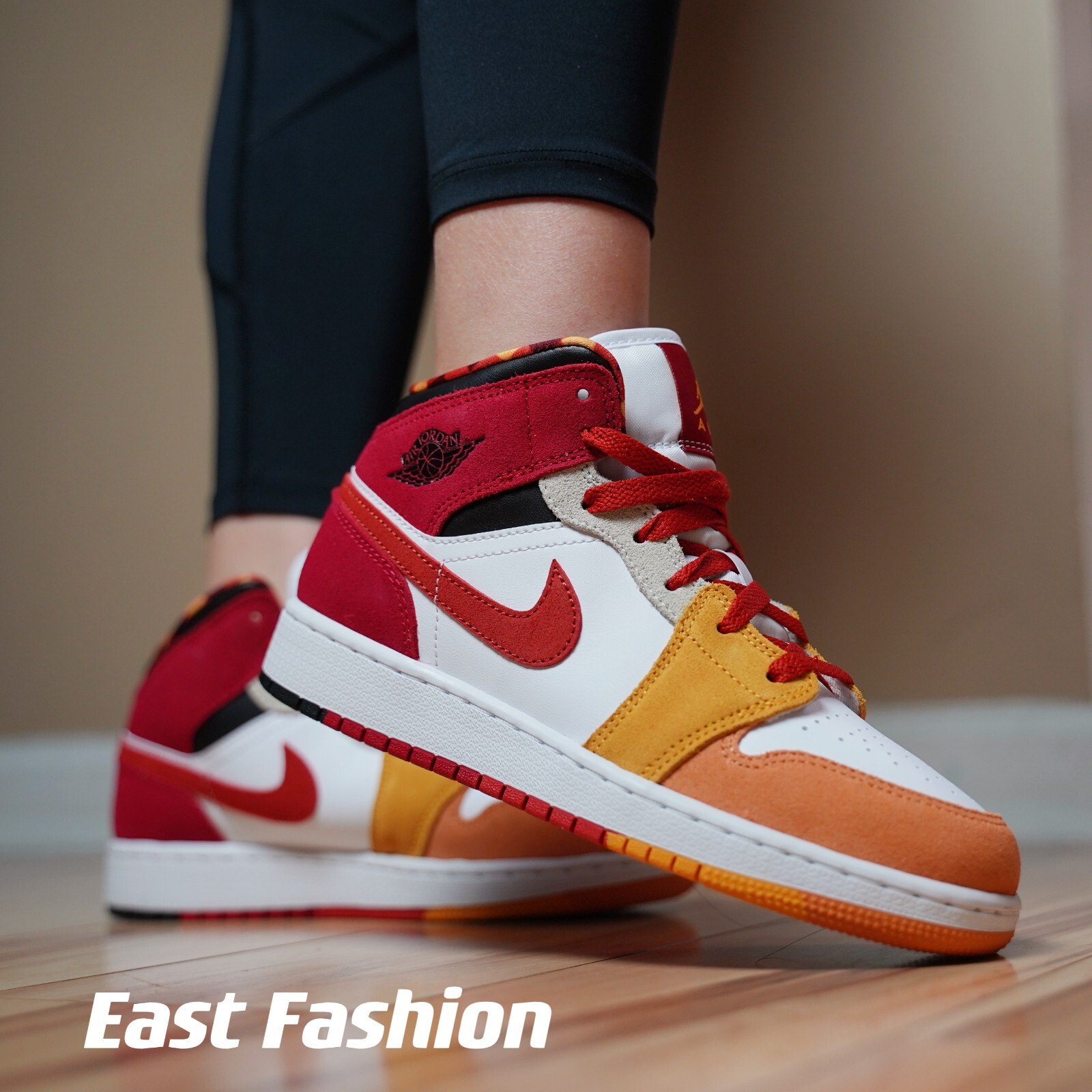 【NIKE】AIR JORDAN 1 MID (GS) 24㎝ Air Jordan 1 Mid Men's Shoes. Nike.com