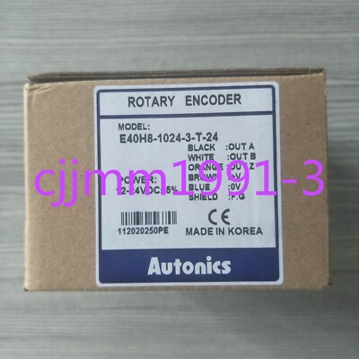 1PC New AUTONICS Full-through-hole rotary encoder E40H8-1024-3-T-24