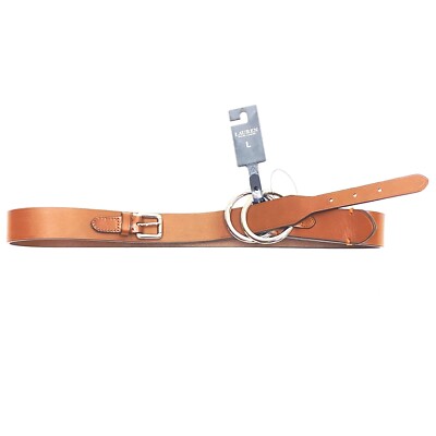 Ralph Lauren Women's Leather Riding Equestrian Brown Belt