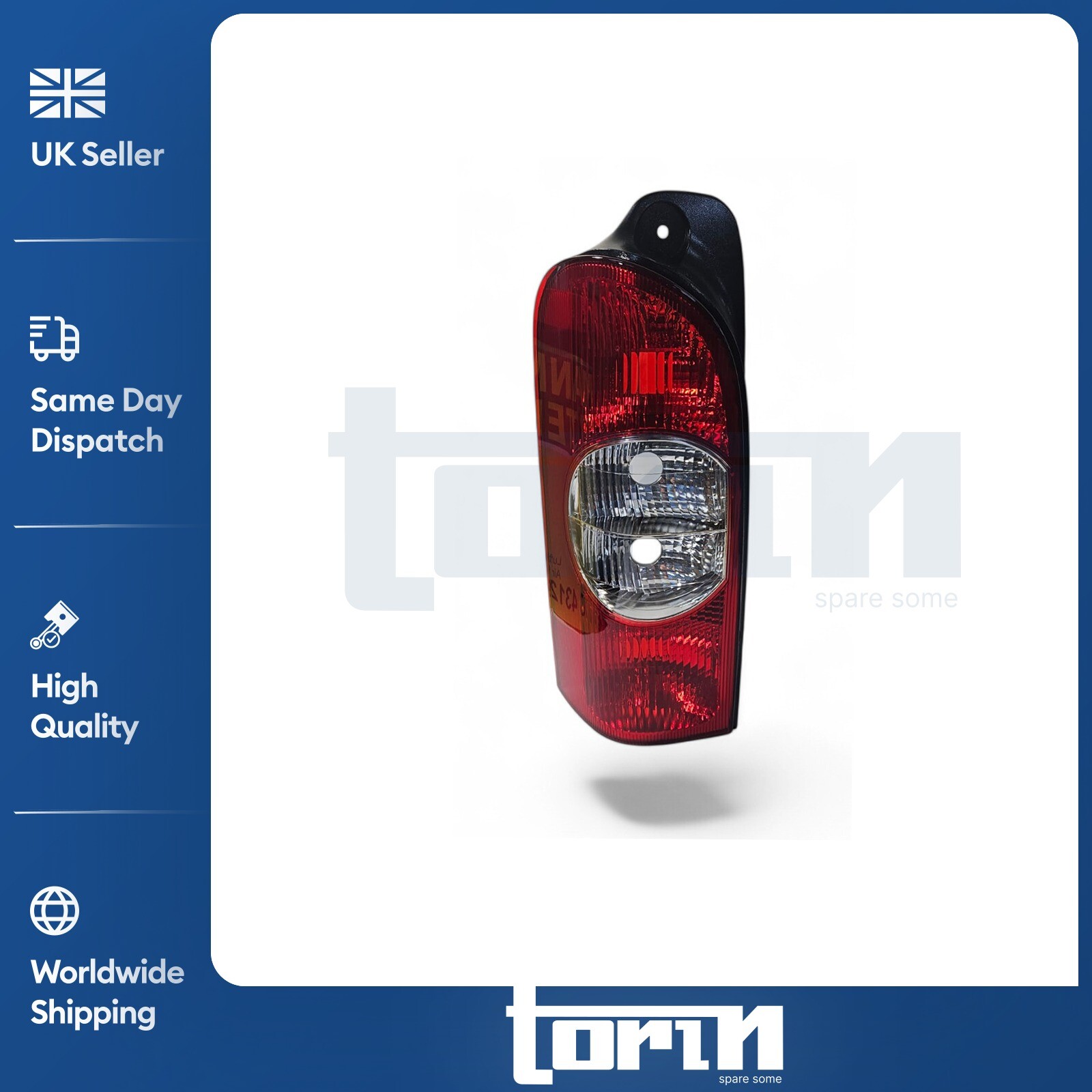 For Vauxhall Movano A Renault Master MK2 Tail Light Lamp Rear Passenger Side LH