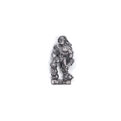 Warhammer Fantasy - Fighters - F3 Barbarian, Drax Headstrong (Metal) OOP