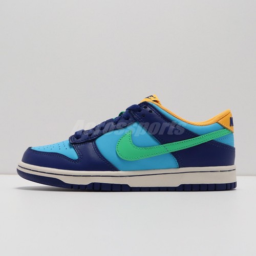 

Nike Dunk Low GS LEFT VAMP RIGHT MIDSOLE DEFECTED Kids US6Y Casual DV1693-401, Синий, Dunk Low Gs