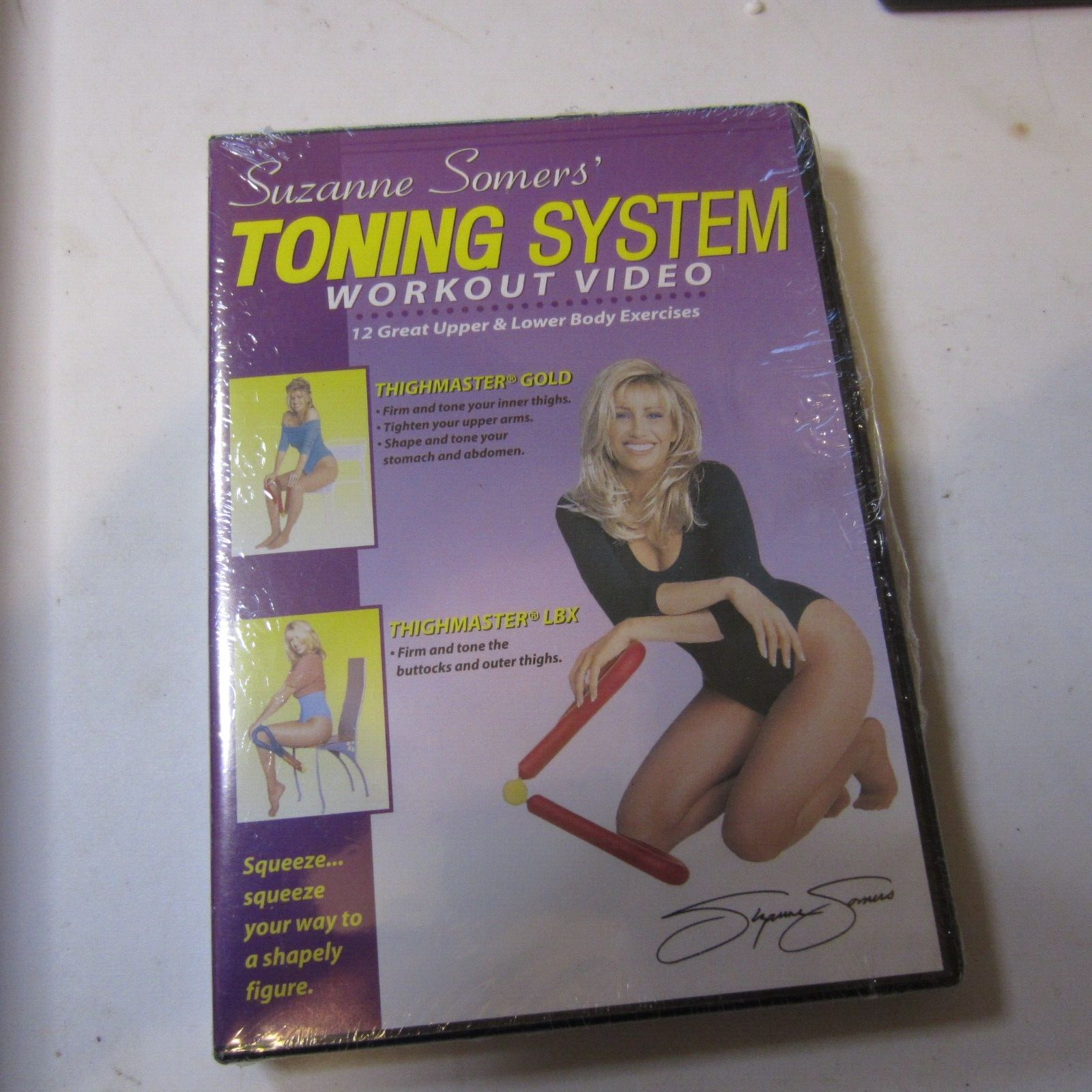 Suzanne Somers' TONING SYSTEM Workout Video DVD 12 Upper & Lower