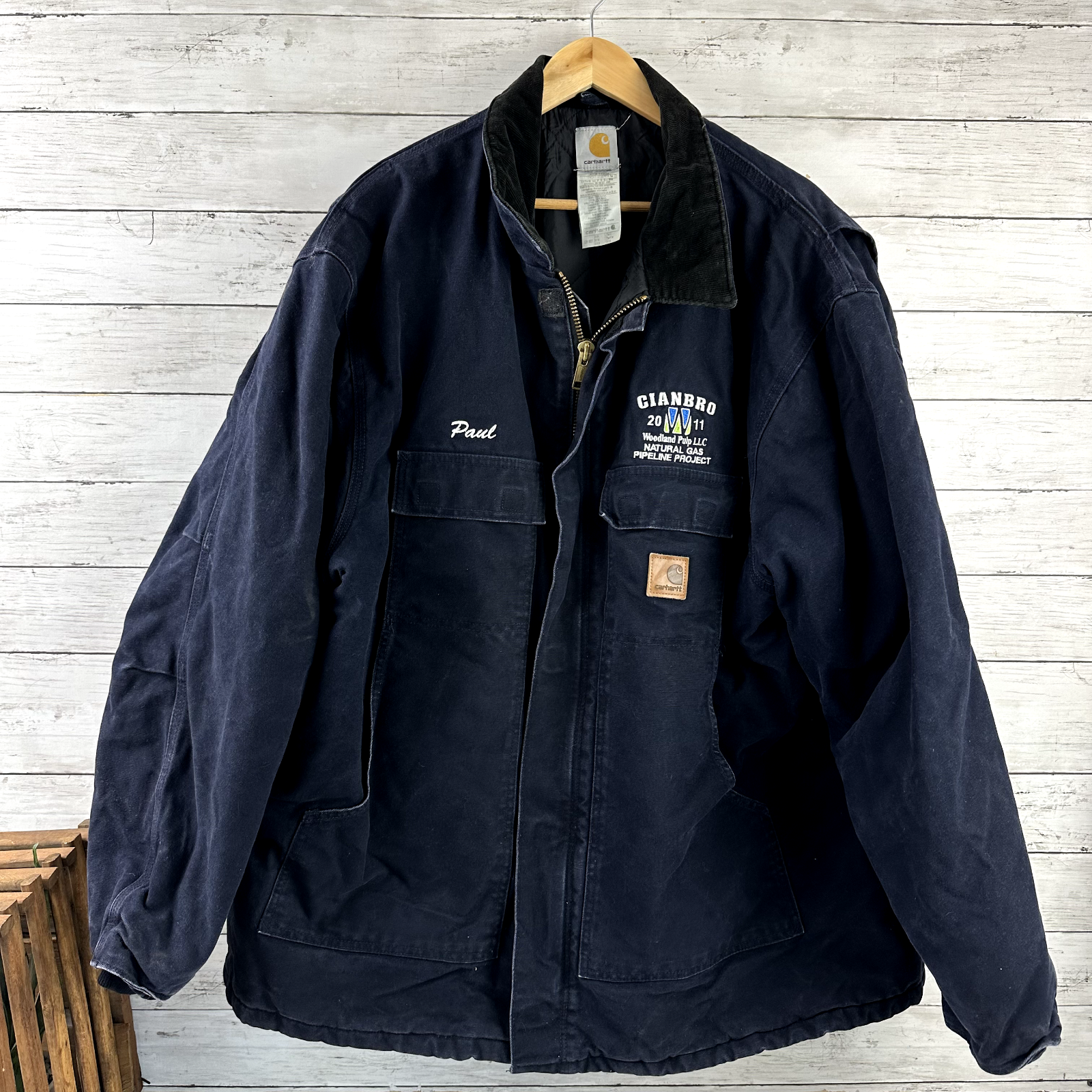 Carhartt カーハート C52 MDTダック地ジャケット ワーク