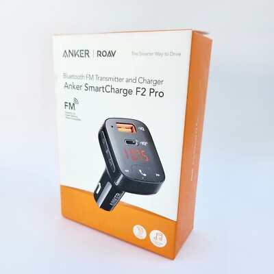 Anker Roav Bluetooth FM Transmitter & Charger SmartCharge F2 Pro