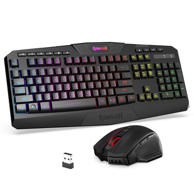 Gaming Keyboard and Wireless, RGB Gaming Keyboard and 8000 DPI Gaming