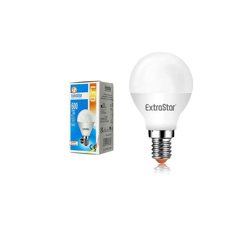 Extrastar E14 7W LED Bulb – 600 Lumens, Warm White 3000K, Energy Efficient