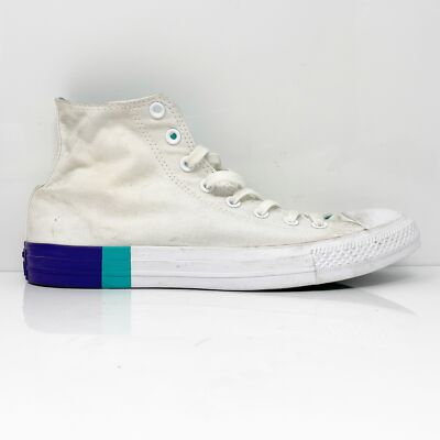 

Converse Unisex CT All Star Hi 159519F Белые повседневные туфли Кроссовки Размер M 10 W 12, Белый, Chuck Taylor All Star Hi