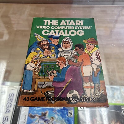 Vintage 1981 - The Atari Video Computer System Catalog - 43 Game Program