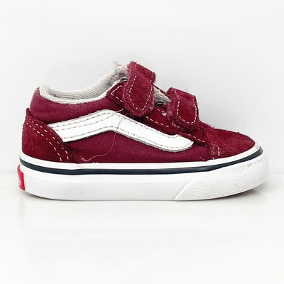 

Vans Boys Off The Wall 721356 Красные повседневные кроссовки, размер 4, Красный, Off The Wall