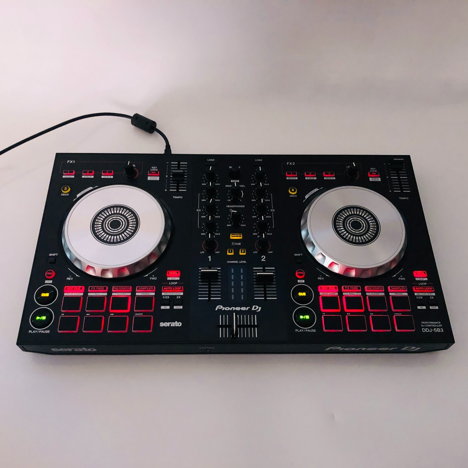 新品、未使用】Pioneer DJコントローラー DDJ-SB3 Serato