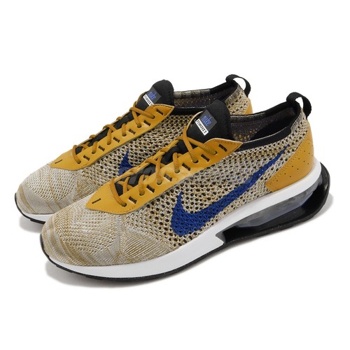 

Мужская повседневная обувь Nike Air Max Flyknit Racer Elemental Gold FD2764-700, Золотой, Air Max Flyknit Racer