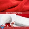 RJVW Christmas Santa Hat for Baby,Thicken Unisex Velvet Classic Infant Santa Claus Hat for New Year Party