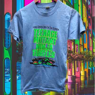 vintage 1990 TMNT Teenage Mutant Ninja Turtles Movie Single