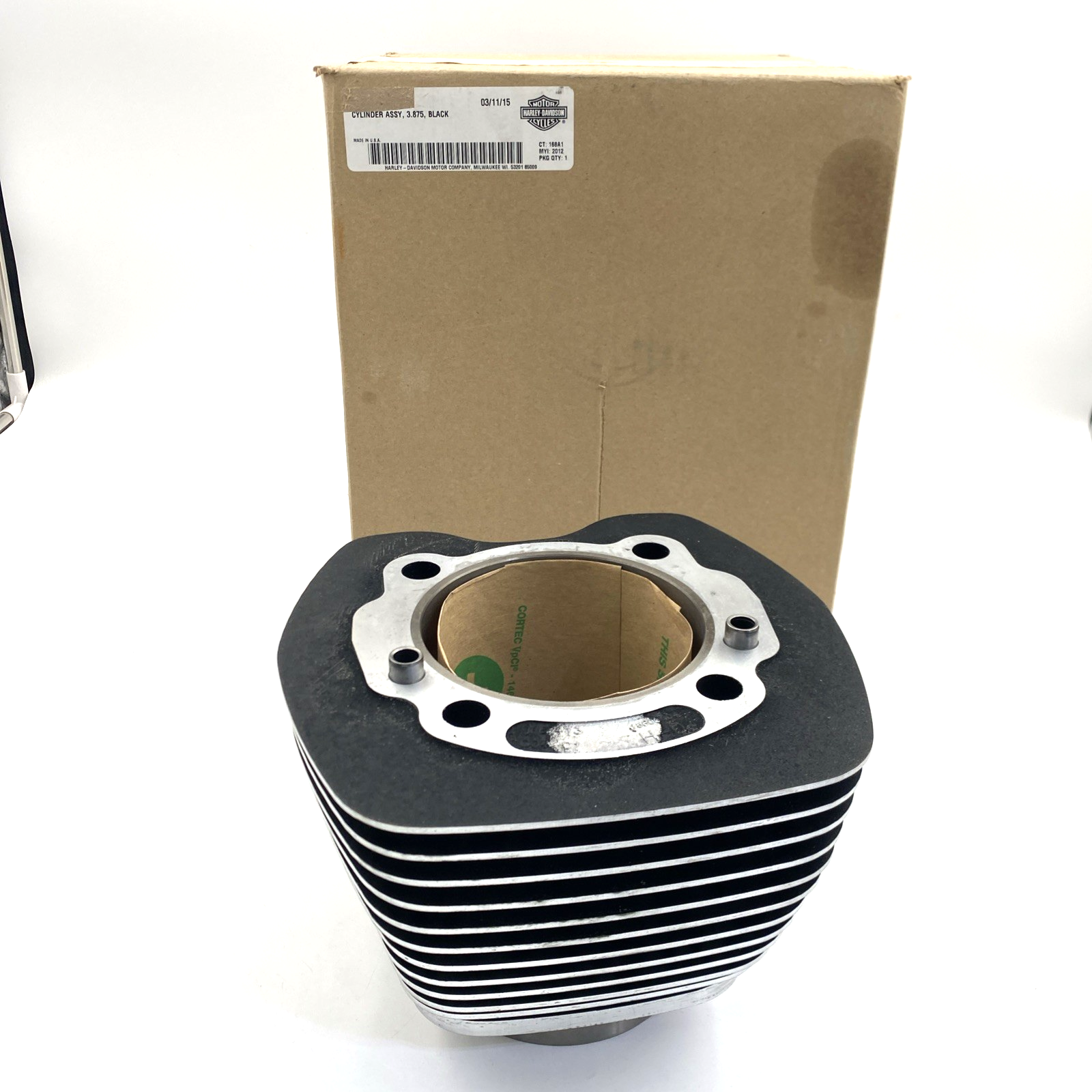 oem Harley 16800004 Cylinder Head 3.875 Bore 96ci Jug 99-16