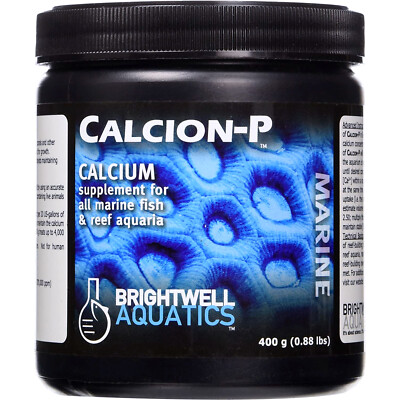 Brightwell Aquatics Calcion-P 400 grams Marine & Reef Powder Calcium Supplement