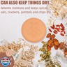 2 Pack Terracotta Brown Sugar Saver, Reusable Brown Sugar Keeper Terra Cotta Sugar Softener Container Disc for Food Storage Containers
