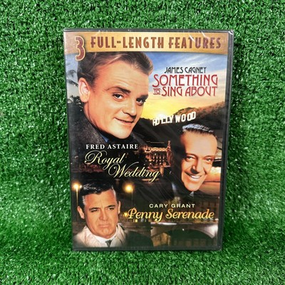 3 DVD Movies Something To Sing About Royal Wedding Penny Serenade Sealed New 