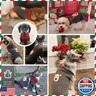 PETCARE Reindeer Christmas Dog Sweater Gray Cat Sweater Vest Cartoon Elk Pet Holiday Dog Clothes Puppy Sweaters for Small Medium Large Dogs Cats Fall Winter Outfits Xmas Dog Costume,XX-Small