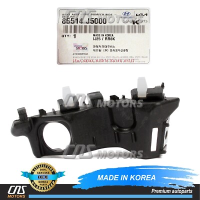  GENUINE  Front Bumper Side Bracket RIGHT for 2018-2023 Kia Stinger 86514J5000