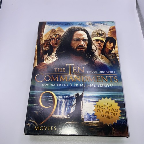 The Ten Commandments - The Complete Miniseries (DVD, 2006