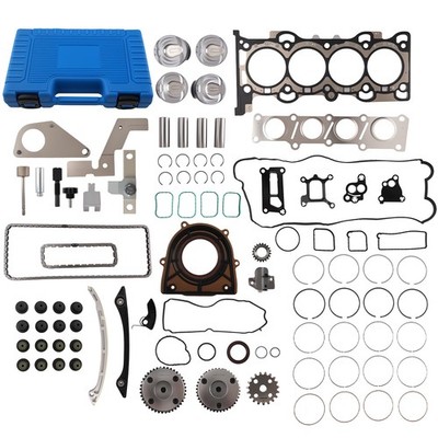 Full Engine Rebuild Set w/ Timing Chain & VVT Gear for Land Rover Freelander 2