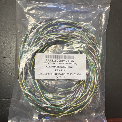 Otis Elevator Engineering All Phase Electric Harness Part Otis Elevator Engineering All Phase Electric Harness Part
