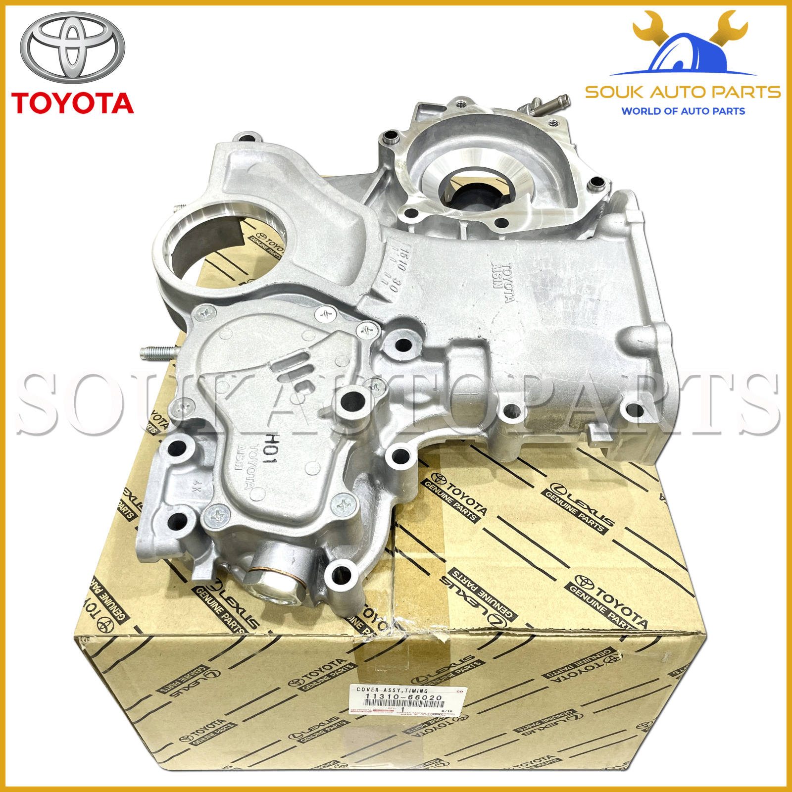 11310-66020 Genuine Toyota TIMING CHAIN COVER/OIL PUMP 1FZ-FE LAND
