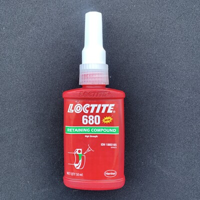Loctite 680 Green High Strength Retaining Compound 50ml Exp. 2/04/26