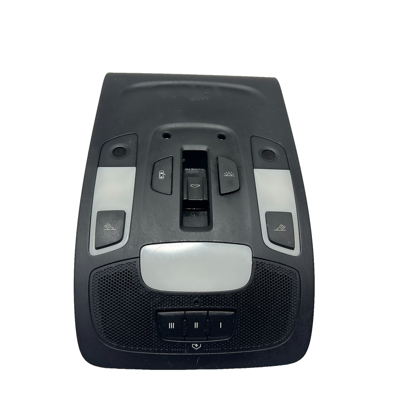 Used 2013-18 Audi S6 A6 Overhead Console Dome Map Light Lamp Sunroof Switch Black OEM