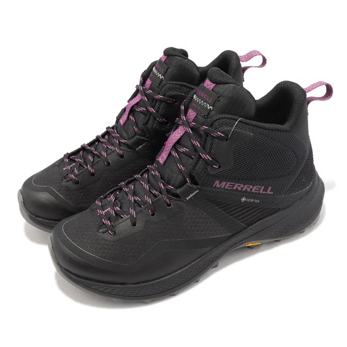 

Merrell MQM 3 Mid GTX Gore-Tex Black Fuchsia Women Outdoor Trail Shoes J135520, Черный, Mqm 3 Mid Gtx