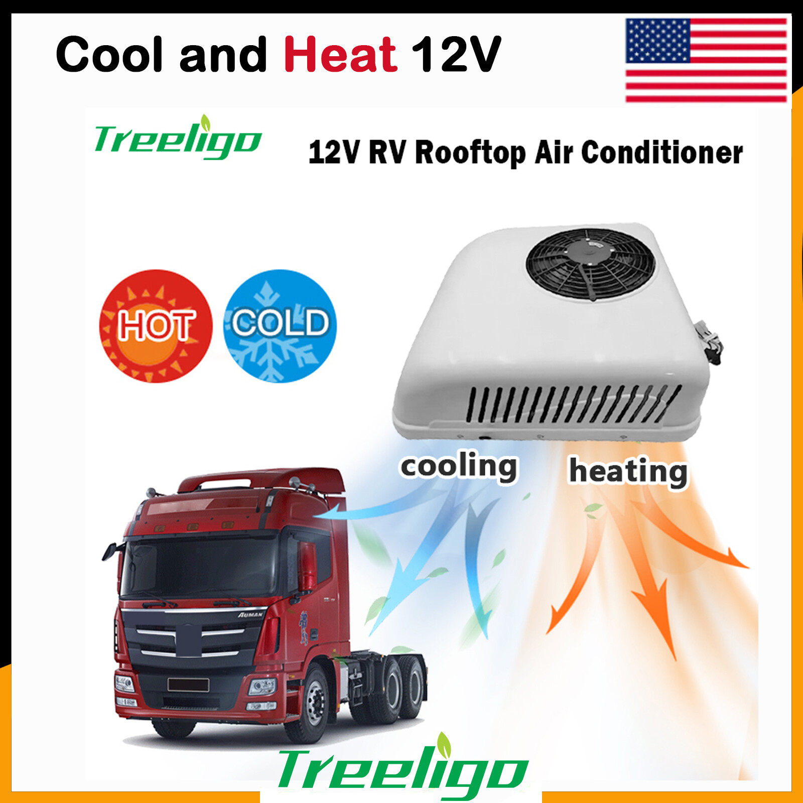 Rv Caravan And Cool Heat Powerful Rv Rooftop Air Conditioner