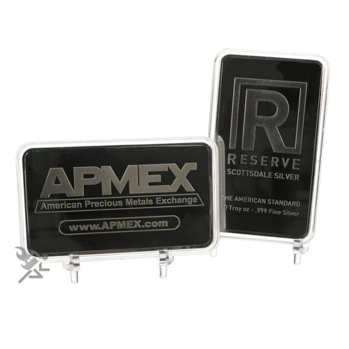 Air-Tite 10oz Silver Bar Direct Fit Capsule Holders, 3 Pack