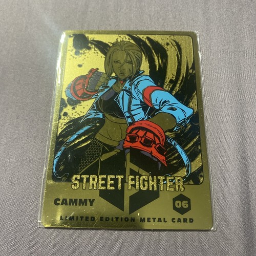 SDCC 2023 Udon Street Fighter 6 Cammy Gold Metal Exclusive