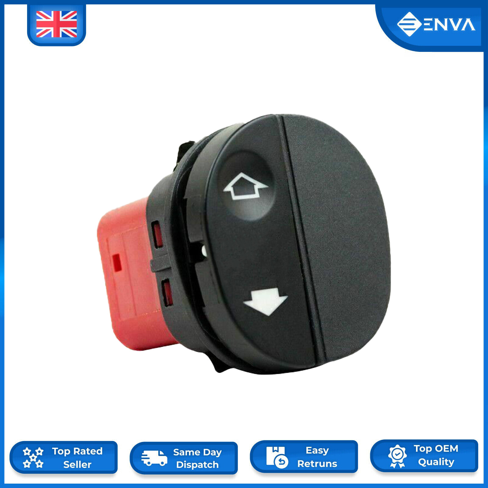Electric Window Control Switch 6 Pin for Ford Ka 1996 - 2008 96FG14529AD