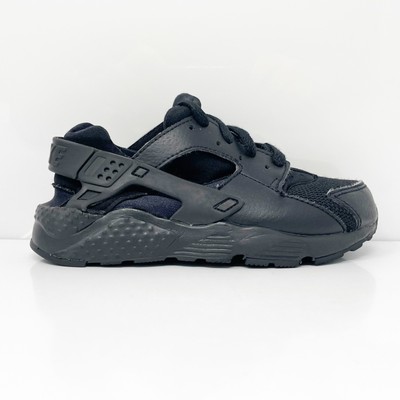 Nike Boys Air Huarache Run 704949-016 Черные кроссовки для бега, размер 11C