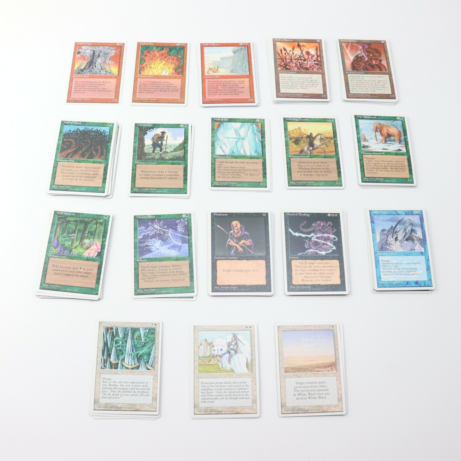 CDG mtg9枚セット Magic the Gathering 1995 Lot of 112 Cards Deck | eBay