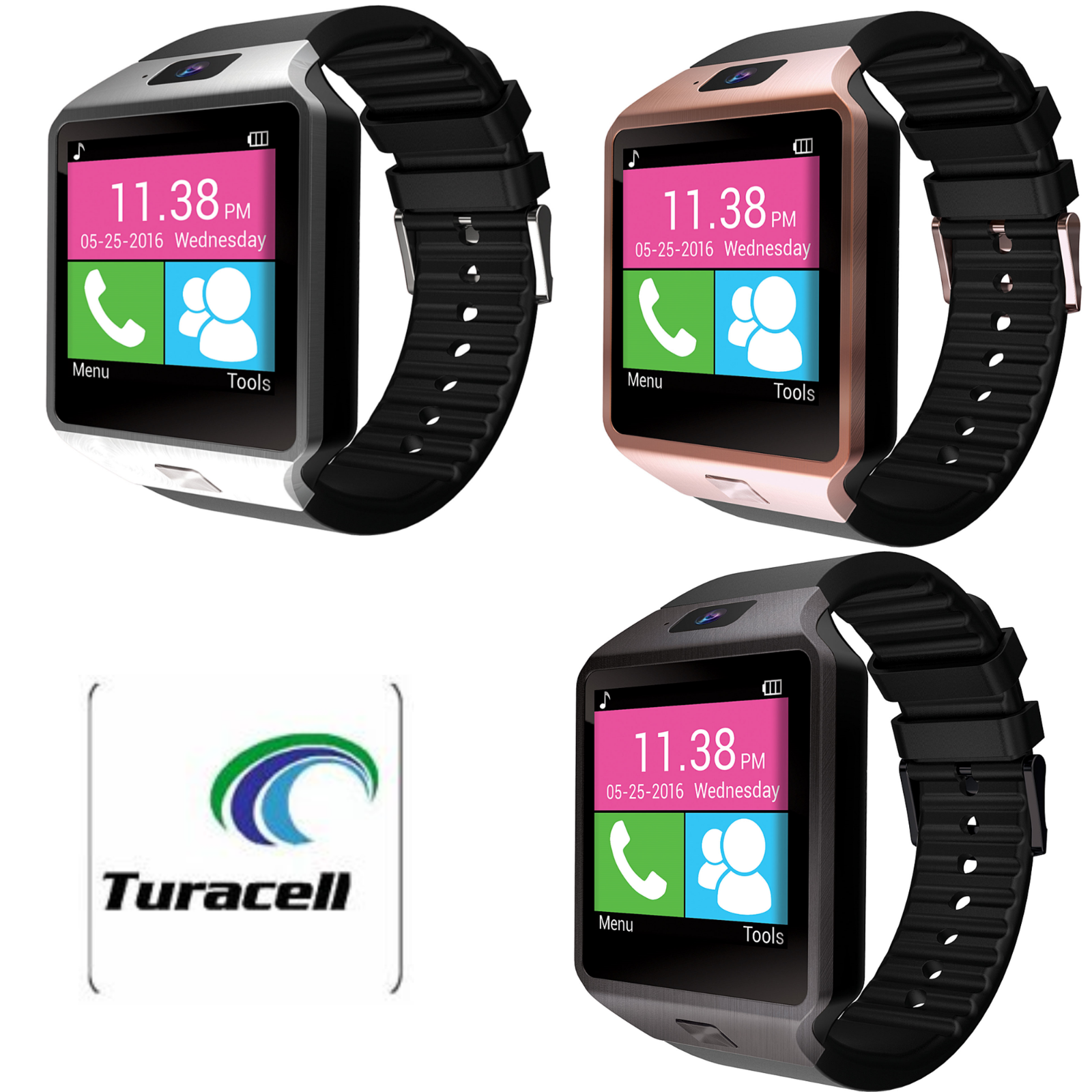 slide bluetooth smart watch