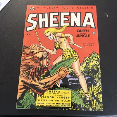 JERRY IGER'S SHEENA QUEEN of the JUNGLE#1 COLLECTOR'S EDITION Dave Stevens Back