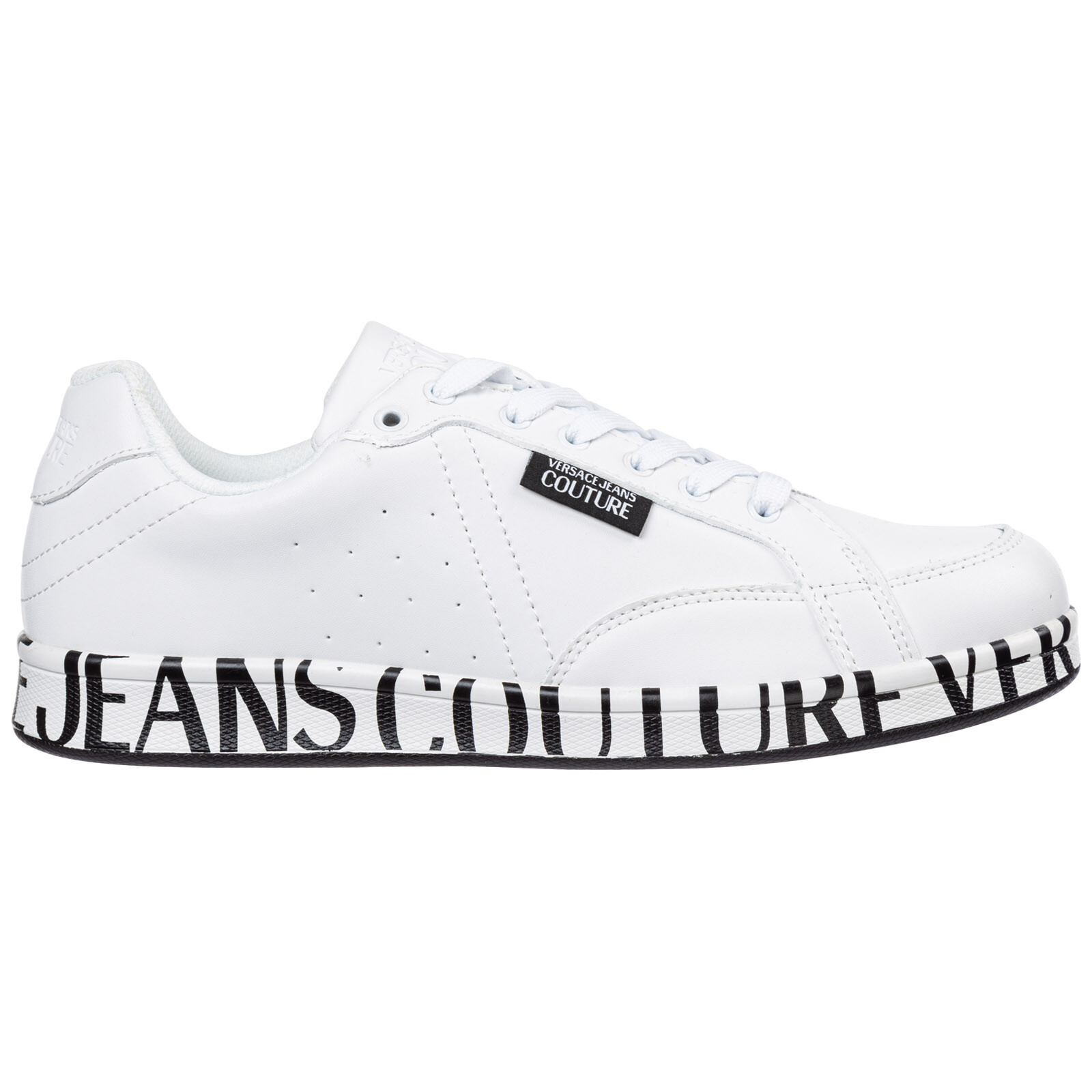 Details about VERSACE JEANS COUTURE MEN'S SHOES LEATHER TRAINERS SNEAKERS NEW WHITE 79C Details about VERSACE JEANS COUTURE MEN'S SHOES LEATHER TRAINERS SNEAKERS NEW WHITE 79C