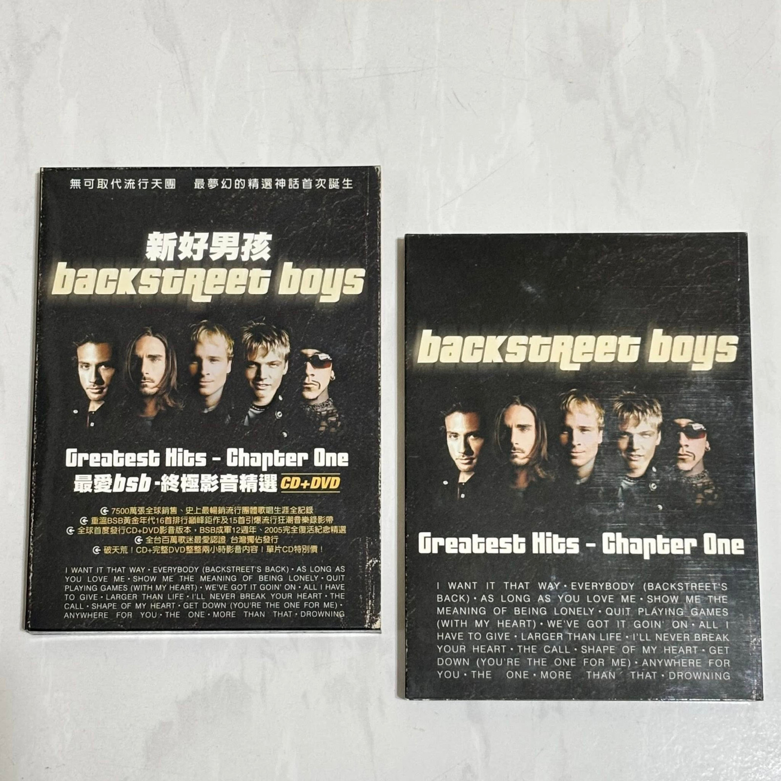Backstreet Boys 2005 Greatest Hits Chapter One Taiwan Box