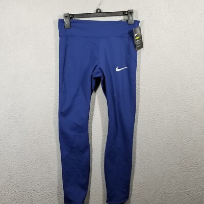 $95 NEW Womens M Nike Power Epic Lux Running Compression Training Tights AJ8758
