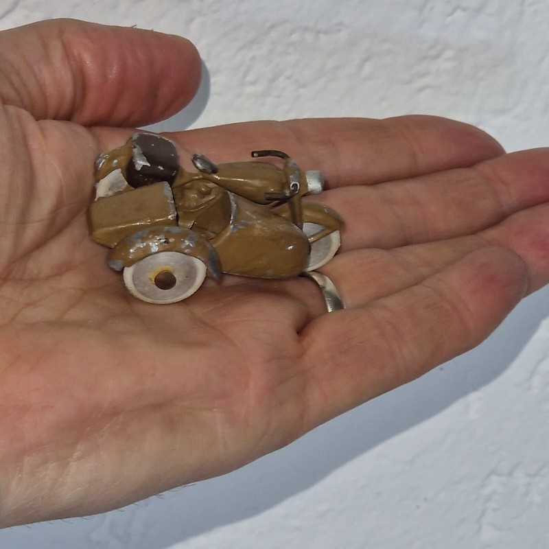 Side Car Aluminium 1 43 Ancien Metalix