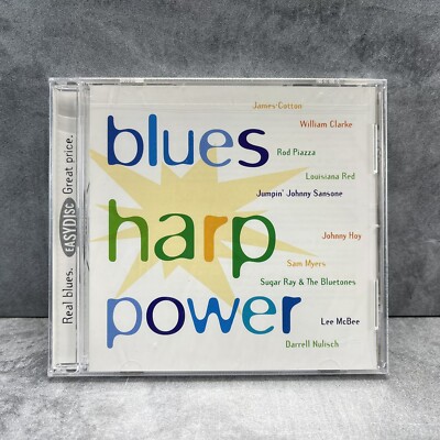 Blues Harp Power by Various Artists (CD, Sep-1997, Easydisc) NEW SEALED