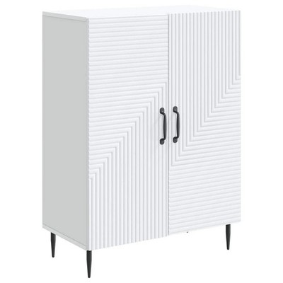 Sideboard White 66 x 34.5 x 89.5 cm Engineered Wood