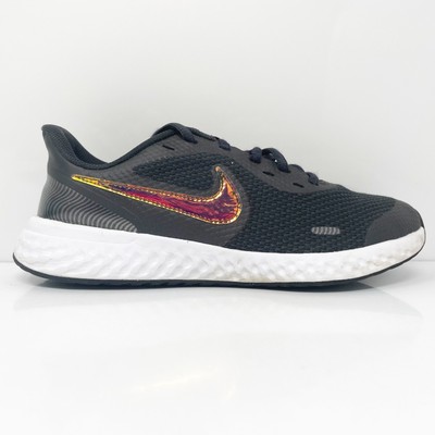 

Nike Boys Revolution 5 Power CW3263-001 Черные кроссовки для бега, размер 6 лет, Черный, Revolution 5 Power