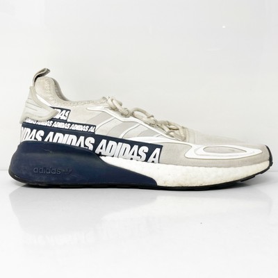 

Adidas Мужские кроссовки ZX 2K Boost FX7036 Белые кроссовки Размер 10, Белый, ZX 2K Boost