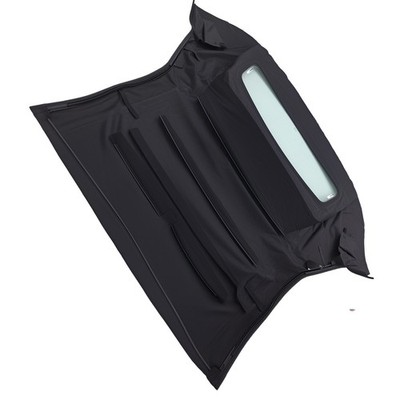 Black Soft Top Assembly Set for Ford Mustang 2005-2014 with Glass Window