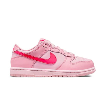 Nike Dunk Low Triple Pink (PS) DH9756-600 US Preschool Size